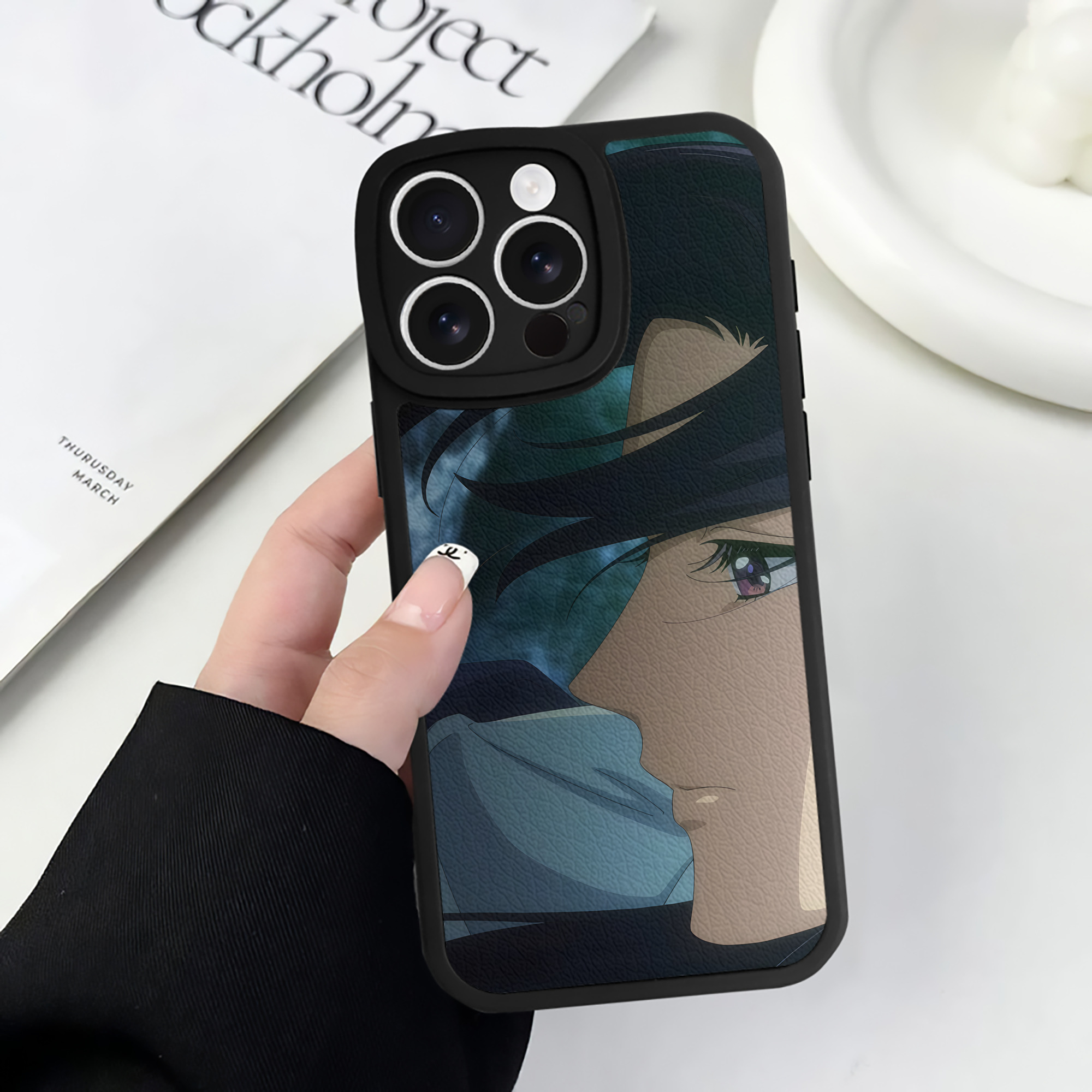 薬屋のひとりごと The Apothecary Diaries 【iPhone 16シリーズ対応】シリコンスマホケース（レザー調） 材質：シリコン
